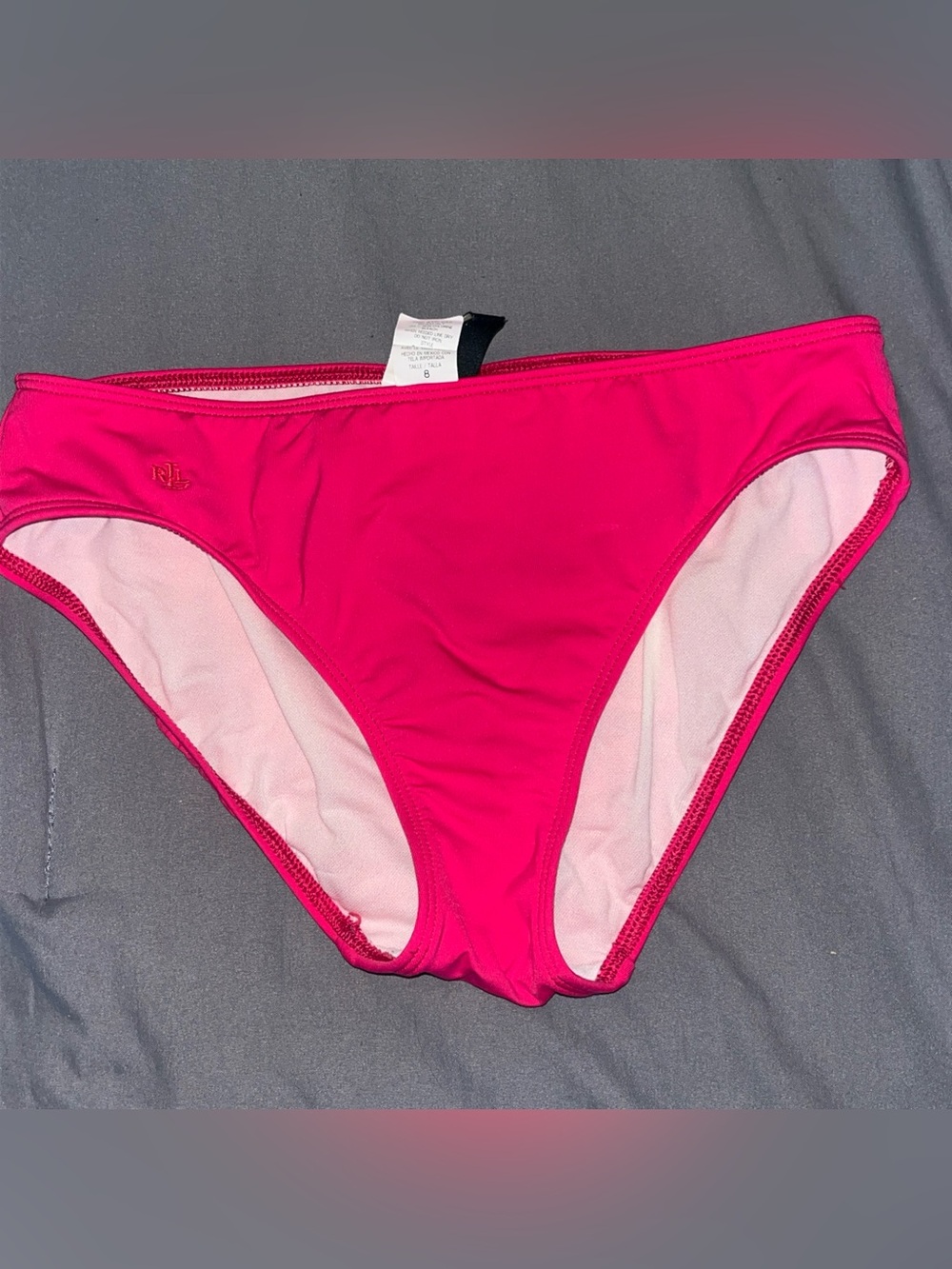 Ralph Lauren Women’s Hot Pink Bikini Bottoms